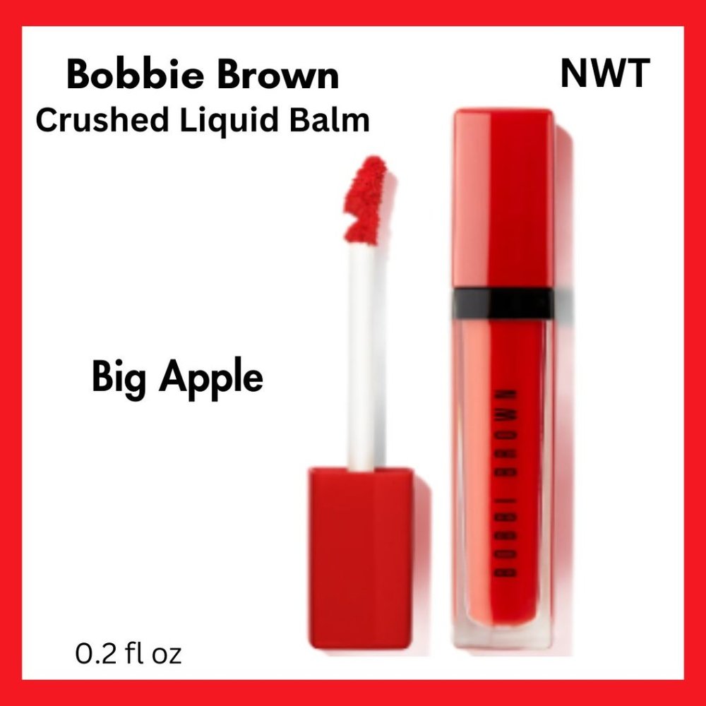 Bobbi Brown Crushed Liquid Bam Lipstick Big Apple 0.2 fl oz NWT